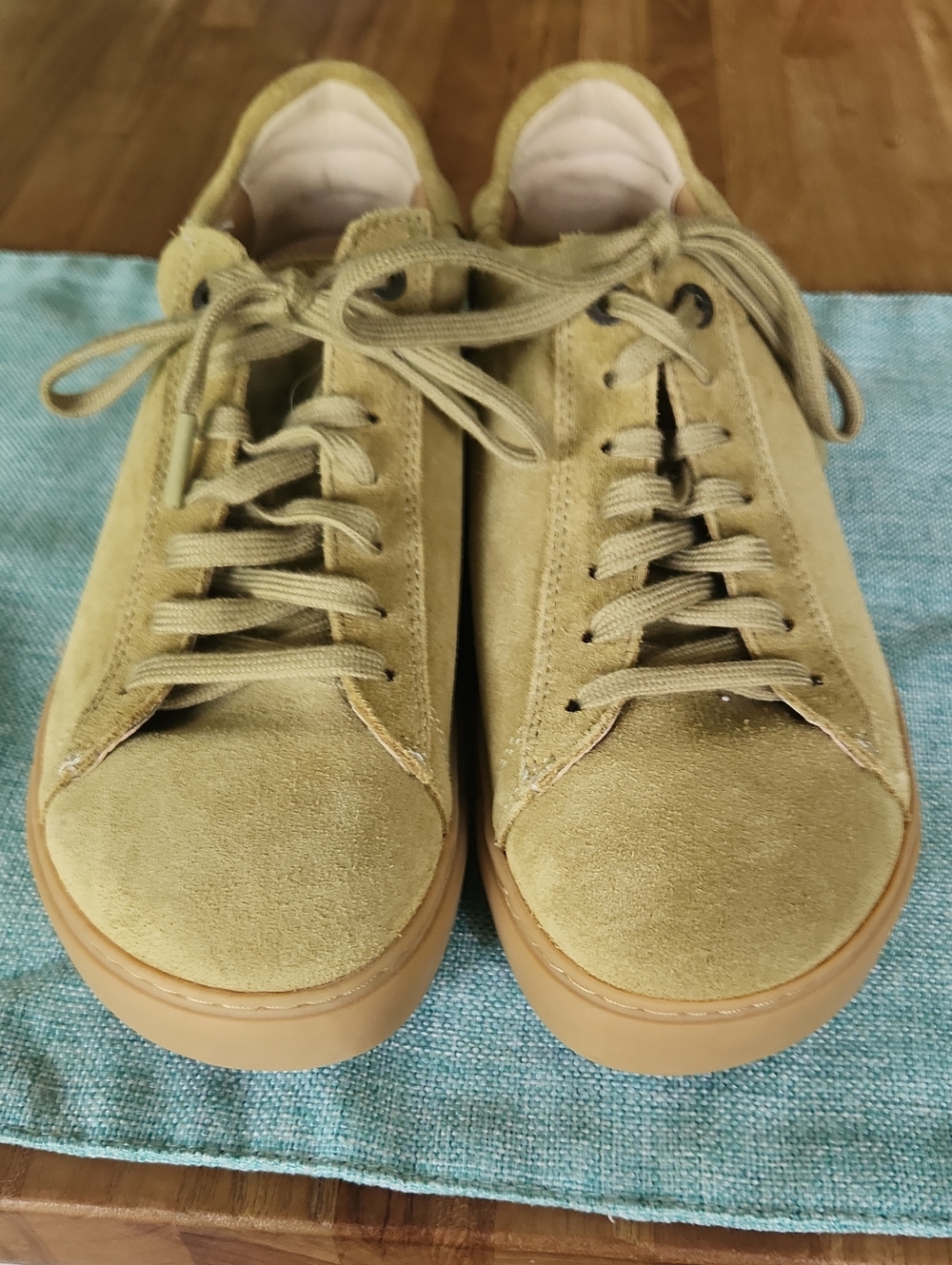 NWT. Birkenstock Bend Low Suede Lace-Up Sneakers NARROW Width